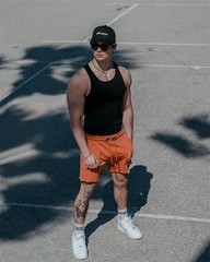 Men’s A-shirt Lot Tank Top Cotton Wife Beater Ribbed Undershirt Gym Singlet Body