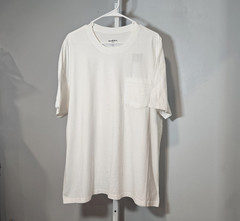 NWT Goodfellow & Co Men’s Size XXL White Relaxed Fit T-shirt.