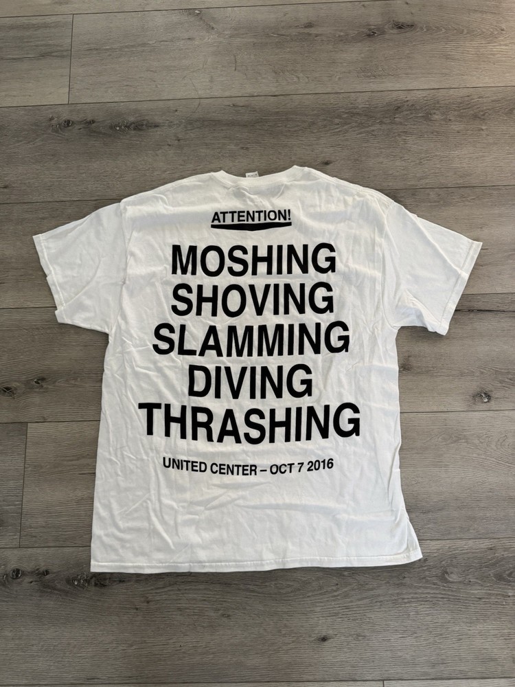Kayne West Saint Pablo T Shirt Mens XL 2016 Tour Merch General Admission Y2K