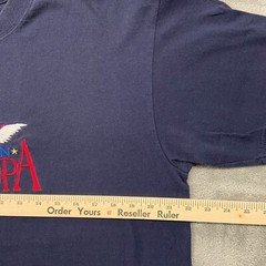 Vintage MC Sports Shirt Men’s Large Blue Made In USA Retro Grandpacore 80s 90s