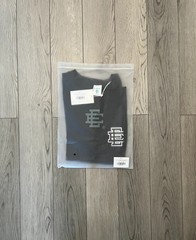 Size Large – Eric Emanuel EE Short Sleeve Jet black T Shirt (FREE SHIPPING)