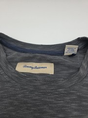 Tommy Bahamas T-Shirt Men XL Gray Polyester Modal Blend.#44197