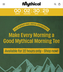 L – Good Mythical Morning 2200 Episodes Shirt Limited Edition Rhett and Link GMM