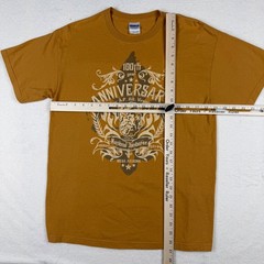 Gildan 100th Anniversary National Jamboree 2014 T-Shirt Mens Medium Yellow Mesa