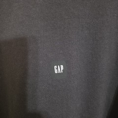 Yeezy Gap Balenciaga No Seam Logo Tee Size XL Black