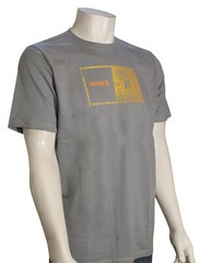 Hurley Everyday Halfer Gradient T-Shirt – Particle – New