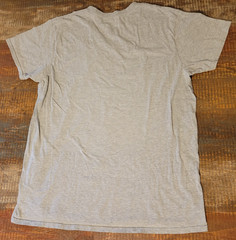 Men’s Gray “Nope! Not Today” Funny V-Neck T-Shirt Size XL/XG (46-48)