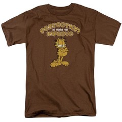 Garfield Perfect Licensed Adult Unisex T-Shirt Regular Fit Tee SM-3X