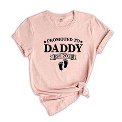 Baby Announcement, Promoted to Mommy and Daddy Est 2026, New Mother Shirt, New F