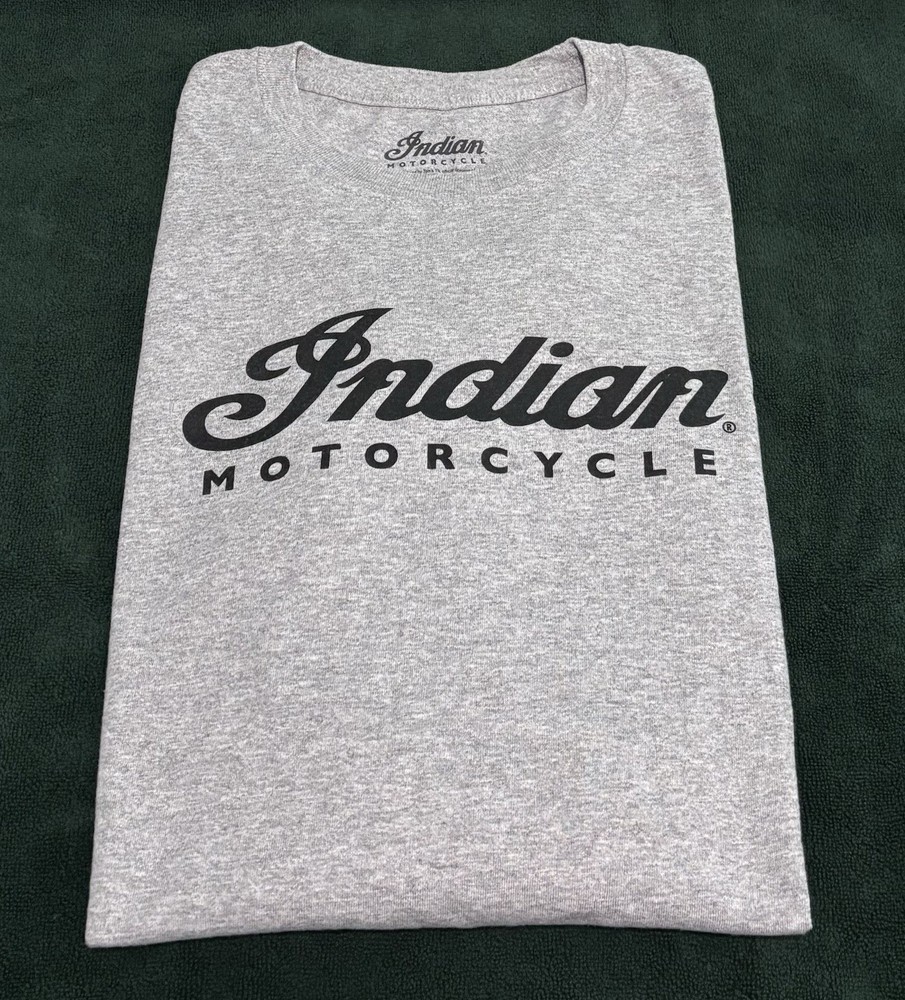 Indian Motorcycle Gray Long Sleeve Shirt Size XL Albuquerque New Mexico
