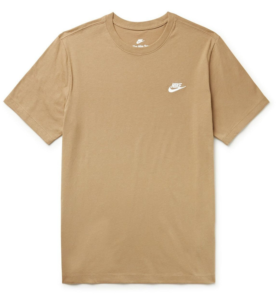 NWT Men’s Big & Tall NIKE Crew Neck Sportswear Training T-Shirt TAN