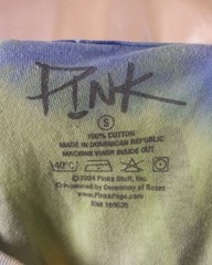 EUC Pink Summer Carnival 2024 Concert Tour T-Shirt 2 Sided Tie Dye SZ S