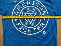 American Fighter Premium Athletics Blue 50/50 Cotton Poly Blend T-Shirt Men’s XL