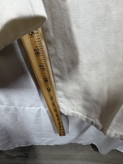 St. John’s Bay Men’s 40×34 Cream Chino Pants Relaxed Fit Pleated Front Cotton