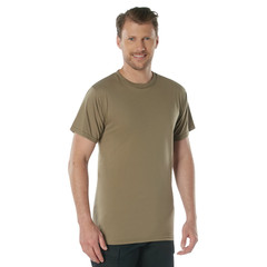 ROTHCO AR 670-1 COYOTE BROWN T-SHIRT size Large NWT