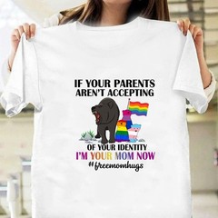 Free Mom Hugs Mama Bear T-shirt, Pride Month Tee, LGBTQ+ Ally Supporters Tee