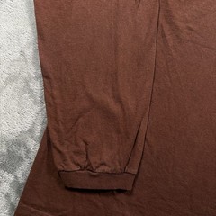 Vintage Mecca Denim Shirt Mens XL Brown Graphic Cotton Long Sleeve Streetwear