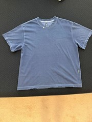 ASRV Distressed Relaxed Workout T Shirt – Small