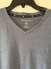 Kenneth Cole XL Gray Active Collection T-Shirt Flex Moisture Wicking
