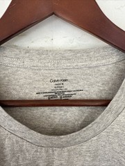 NEW Calvin Klein Cotton Classics SS Crewneck Undershirts NP2205O- 1 Pc- Grey- XL