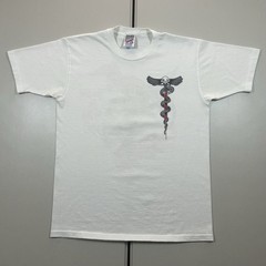 Vintage Military Medicine Obscure Graphic Shirt Size M “You Stab Em We Slab Em”