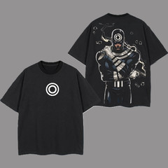 Bullseye Supervillain Graphic T-Shirt Comic Villain Streetwear Tee