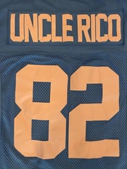 Headgear Classics Napoleon Dynamite Uncle Rico Jersey L 2004 Blue #82 Jon Gries