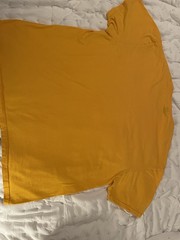 Walmart Logo T-Shirt Size 2XL Yellow with Baseball font Walmart Logo