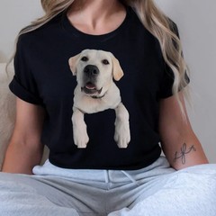 Custom Photo Dog Comfort Tee Personalized Pet Picture Shirt Gift