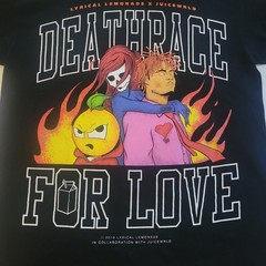 2019 Lyrical Lemonade Juiceworld Deathrace For Love 999 Rap Shirt