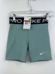 NWT Nike Pro Girls Large 3″ Cannon Dri-Fit Training Shorts $27 IF1713-017