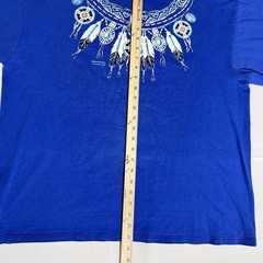 Morning Sun-Jerzees VTG Tee, Graphic, USA, 100% Combed Cotton, Blue, F/M, XL