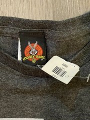 LOONEY TUNES Marvin The Martian – In News Papers – T-shirt Mens XL Gray NWT