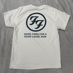 Foo Fighters Hope United LA Mission Charity T Shirt Medium Good Cause 2026