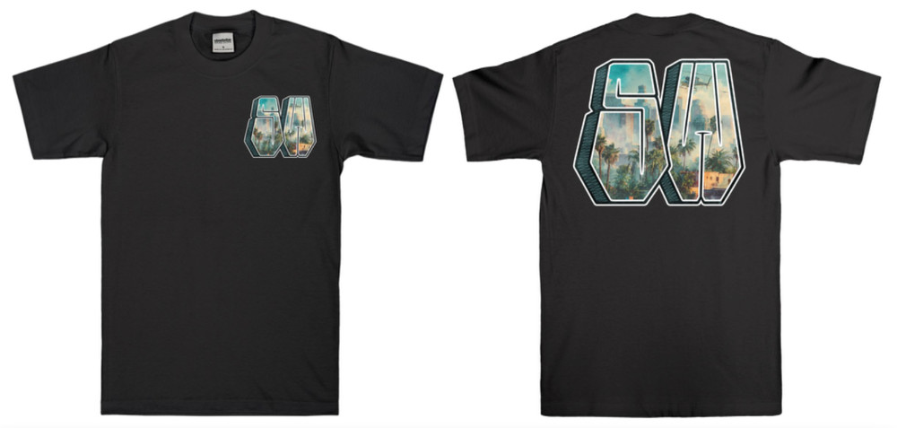 Streetwise SW Blocks Graphic T-Shirt Black M-L-XL-2XL-3XL-4XL-5XL