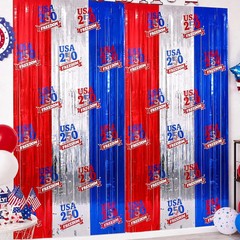 4Th of July Decorations – 2 Pack Red White and Blue Streamer for 250Th Anniversa