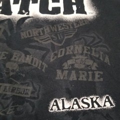 Deadliest Catch Alaska Black 2011 Discovery Channel Size XL Crab Boat