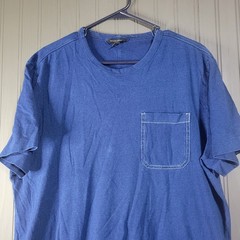 Banana Republic Short Sleeve Round Neck T-Shirt Pocket Blue Men’s Large
