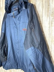 Men’s Port Authority 3XLarge Navy Employee Budweiser Windbreaker Hooded Jacket