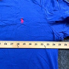 Polo Ralph Lauren T-Shirt Men’s 2XL Blue Cotton Pony Logo Casual Summer Outdoor