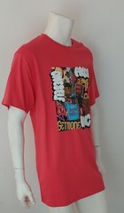 AKOO 100% AUTHENTIC “Block” Cayenne Red Short Sleeve Graphic Tee Men’s Size XL
