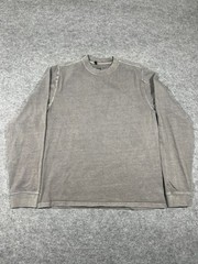 VRST Shirt Mens Small Taupe Cotton Embroidered Logo Ribbed Outdoor Casual Wear