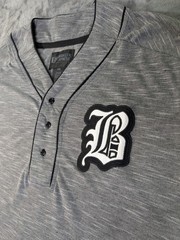 Brooklyn Xpress Premium T-Shirt Mens XXL 2XL Embroidered Logo 3 Button New York