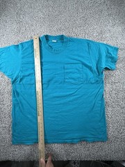 Vintage Streetwear Mens Size XL Blank Short Sleeve T-Shirt Single Stitch