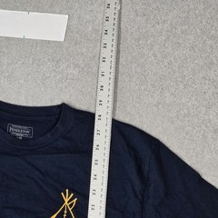 Pendleton Men Shirt L/G Navy Blue Graphic Tee Short Sleeve Print
