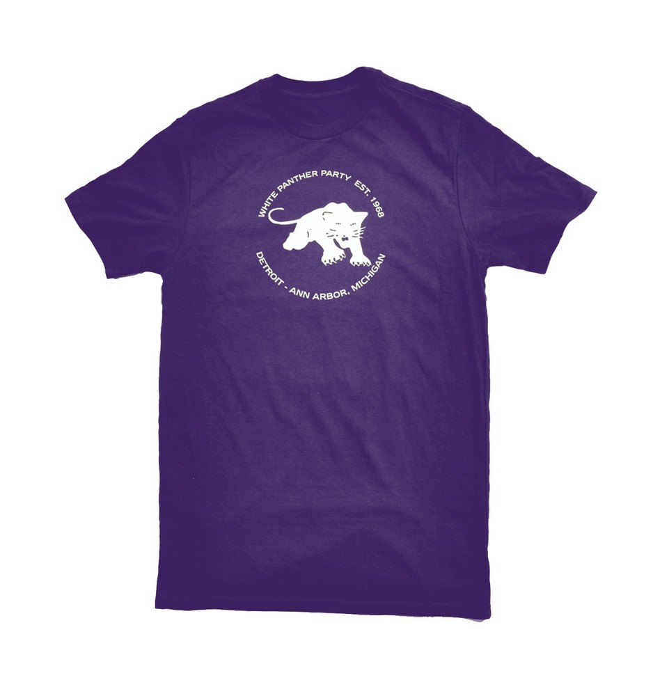 White Panther Party T-Shirt – RARE! MC5, John Sinclair, Counterculture (Size XL)