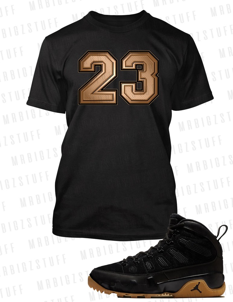 23 Sneaker Tee Shirt To Match Air J9 Boot Big Tall Sport T Street Wear