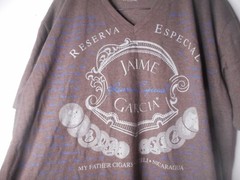 My Father Cigars Reserva Especial Men’s T-shirt Jaime Garcia V-Neck Brown 2X Lg