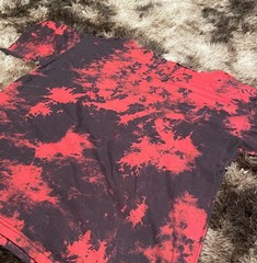 Romwe Steven Rhodes Portal to the Cat Dimension Tie-Dye Graphic T-Shirt