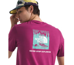 Men’s The North Face Celebration Box NSE Short-Sleeve Cyber Berry – XXL